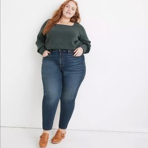 NWT Madewell Curvy High Rise Skinny Jeans